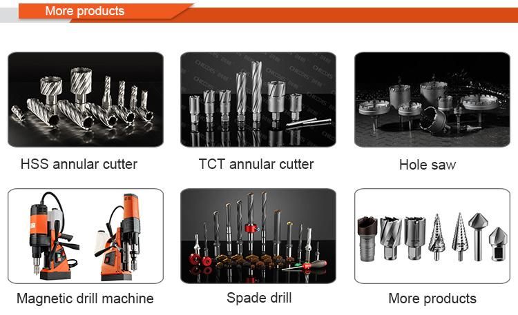 Metal Drilling HSS Broach Cutter with Weldon Shank