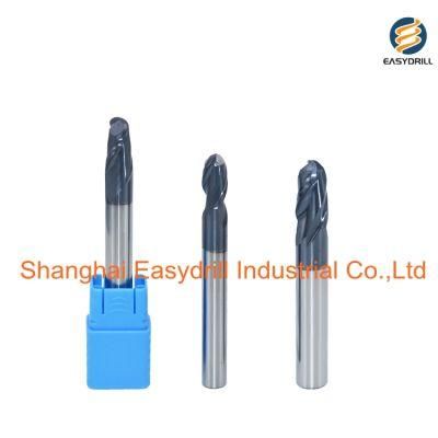 HRC 45 High Quality Solid Carbide Ball Nose End Mill