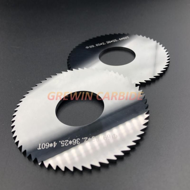 Gw Carbide Cutting Tool-Solid Circular Saw Blade Milling Cutter for Stainless Steel