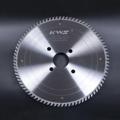 Kws Panel Sizing Saw Blade for CNC Beam Saw Hw Tungsten Carbide Tipped 355*60*3.5*84t Tp