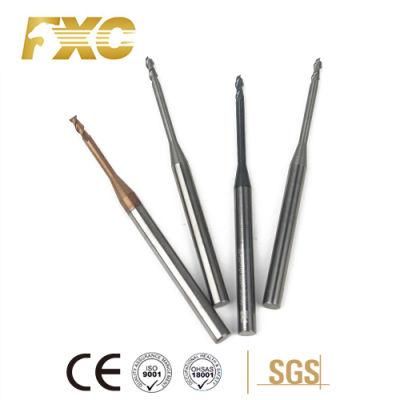 Customized Tungsten Carbide Long Neck End Mill Cutter