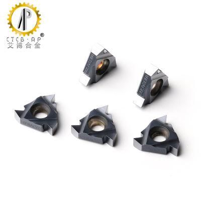 16ERAG60 Turning Cemented Carbide Thread Blade Solid Tungsten Carbide Inserts