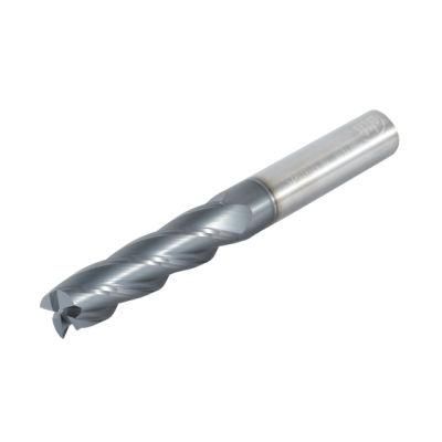 HRC 55 Carbide Flat End Mill for Titanium Alloy