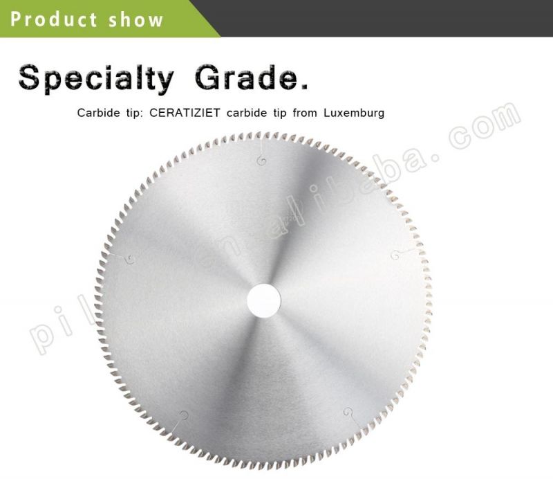 10inch Circular Saw Blade Aluminium Section Cut off Machine Saw Blade