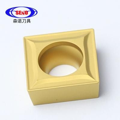 CNC Metal Cutting Tool Carbide Insert Indexable Turning Blade Used for Steel Processing Scmt 120404