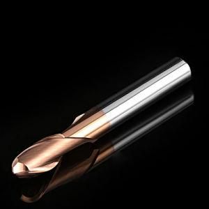 HRC55 Solid Carbide 2 Flutes Ball End Mill