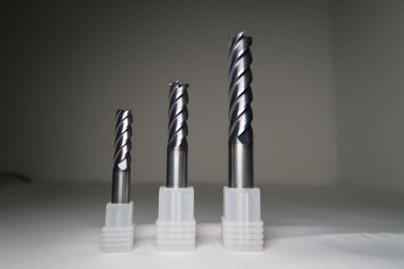 6 Flutes HRC55 Solid Carbide End Mill