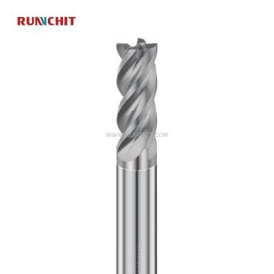 55HRC 4 Flutes Solid Carbide Tool for Aerospace and Military Industry Medical Care (UE0404A)