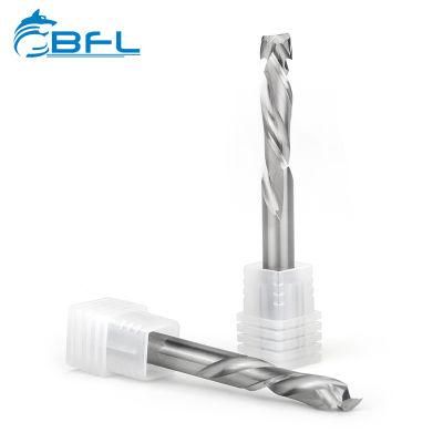 Bfl Solid Carbide 2 Flute Spiral up and Down Cut End Mill Cutter for Wood