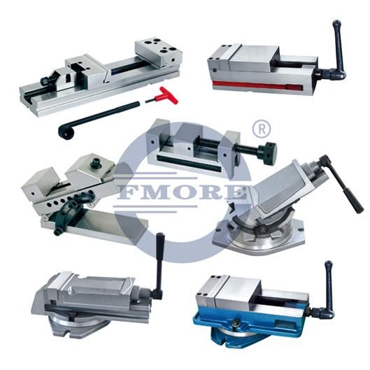 Qh100q12series Jaw Width100mm Opening80mm Milling Machine Vice