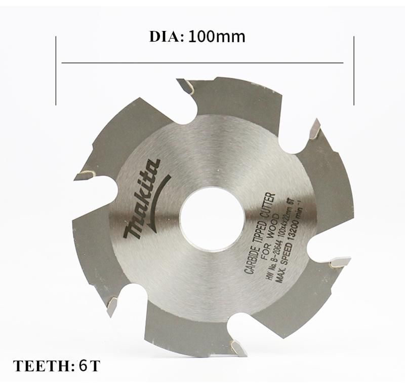 Original Makita 100mm 6t Circular Saw Blade Pj7000 Wood Cutting Disk Dpj180z Saw Blade