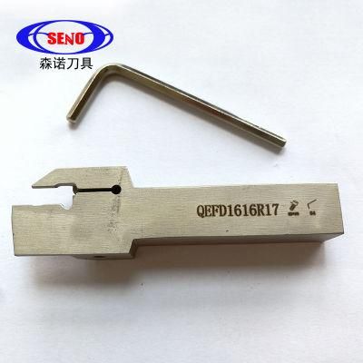 China Tungsten Carbide Parting off Toolholder Face Grooving Tool Holders Qffd2525L17