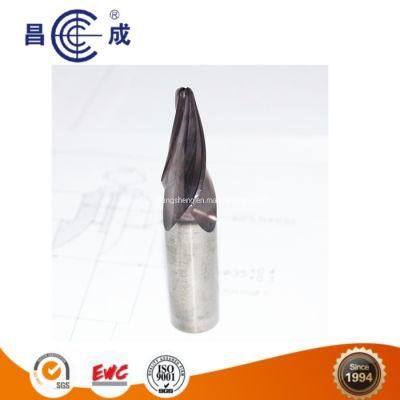 Customized Tungsten Carbide Taper Ball Nose End Mill for Cutting Metal