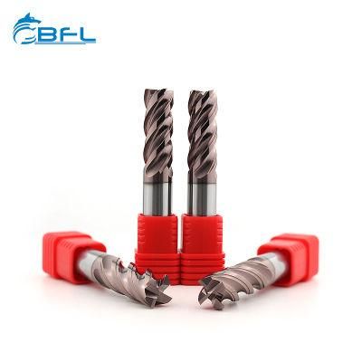 4 Flutes Carbide Milling Cutter Router Bit CNC End Mill for High Speed Working with Variable Helix and Unequal Flute