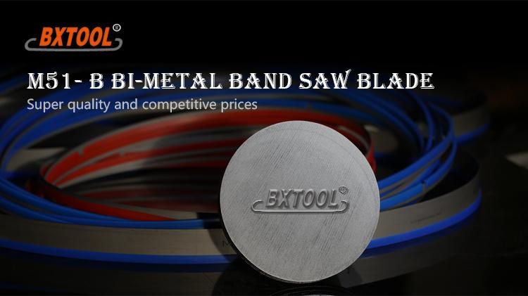 Bxtool-M51 54*1.60mm Inch 2*0.063 Bimetal Band Saw Blades High Performance Sawing (of large difficult to cut metal)