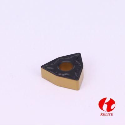 CNC Cutting Tools Double Color Coated Wnmg080408-Pmk for Steel with Amazing Work Life