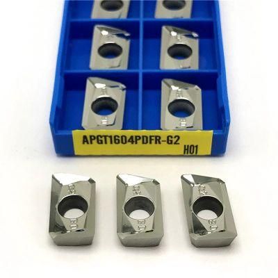 Zhuzhou CNC Factory Milling Tools High Feed Dcgt Rcgt Tcgt Zted06-Lh Tcgx Seht1204 Apkt1604 Apgt1135-G2 Apgt1604-G2 Carbide Aluminum Insert