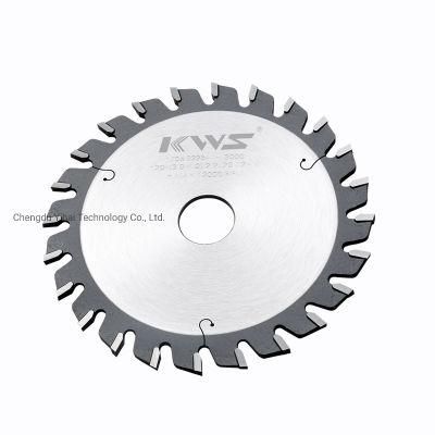 Kws Tct Conical Scoring Saw Blade for Cutting Laminated Panels Fireproof Materials