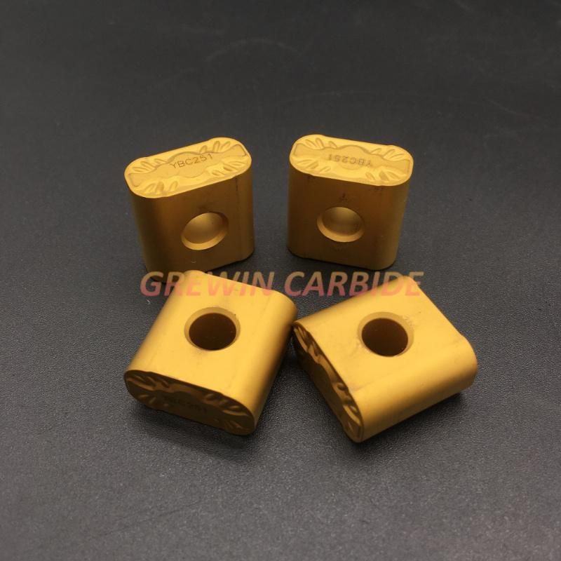 Gw Carbide- Good Quality Lnux191904 Heavy Cutting Carbide Turning Insert Work for Train