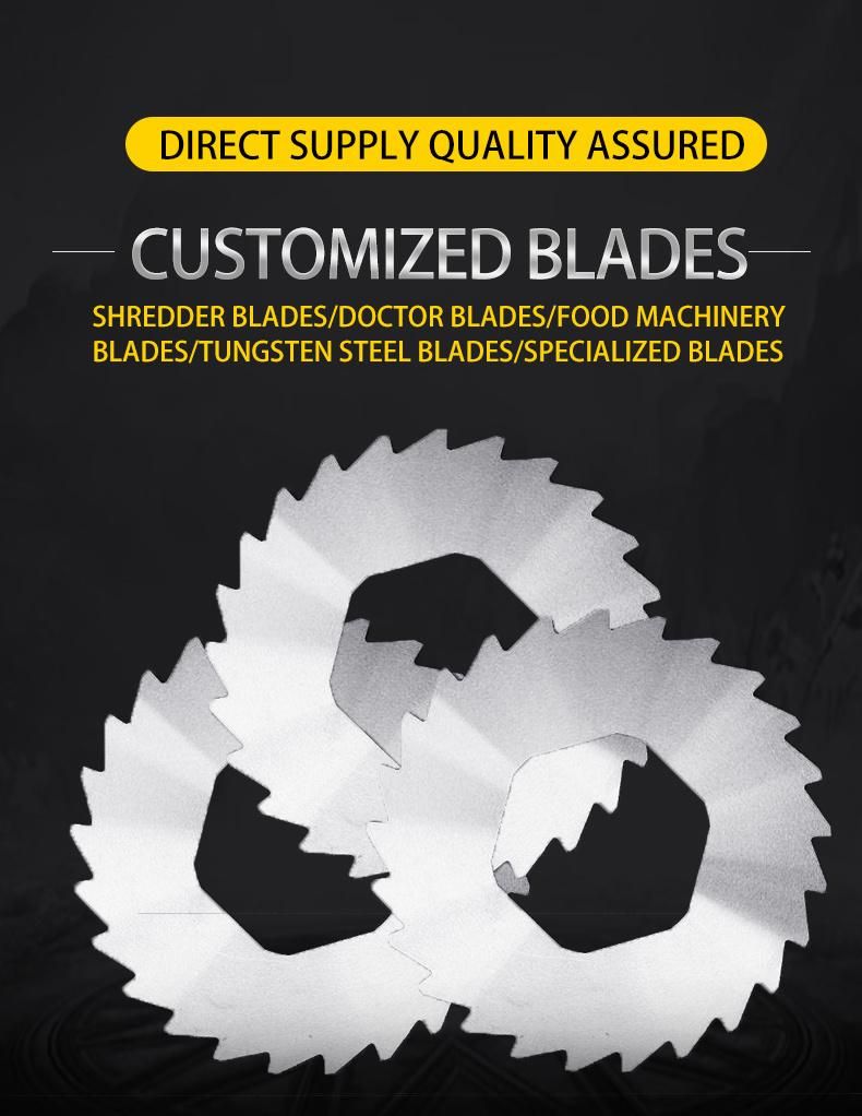 HSS Disc Circular Round Paper Cutter Cutting Slitting Knife Blade