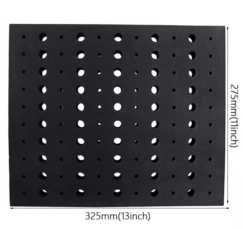 Milling Cutter Storage Box EVA Finishing Storage Box Plus Hard Foam Base Storage Pad Storage Box