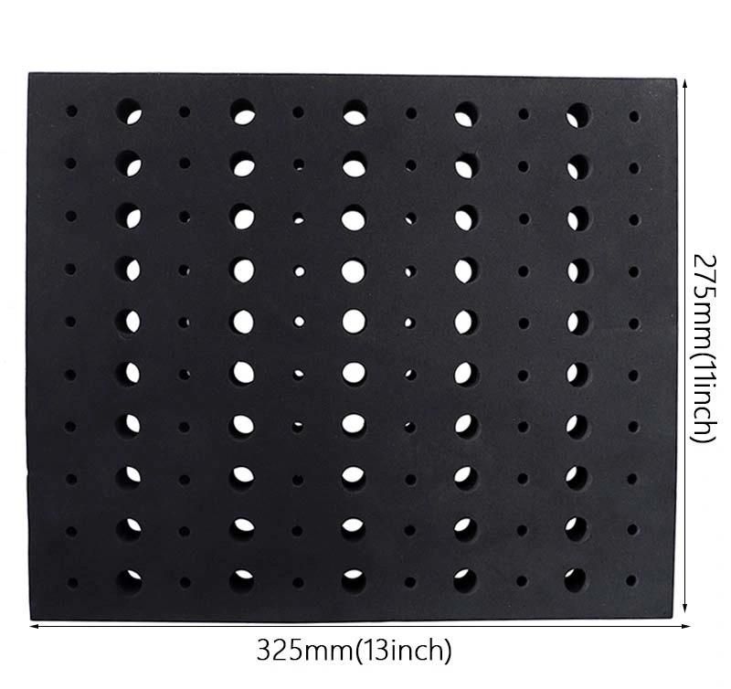 Milling Cutter Storage Box EVA Finishing Storage Box Plus Hard Foam Base Storage Pad Storage Box