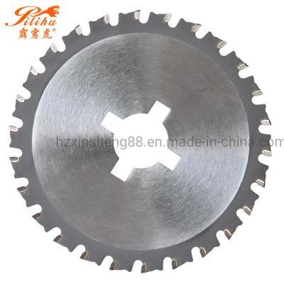 4 Keyways Tct Saw Blade Cutting Steel Iron