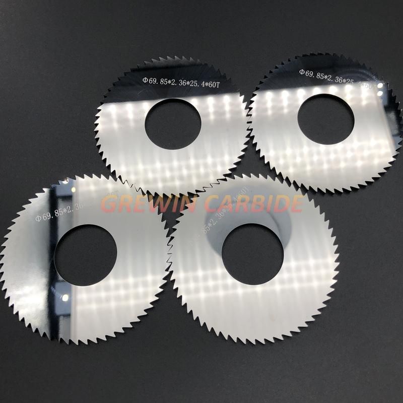 Gw Carbide-Carbide Disc/Tungsten Carbide Slitting Saw Blade for Metal Working