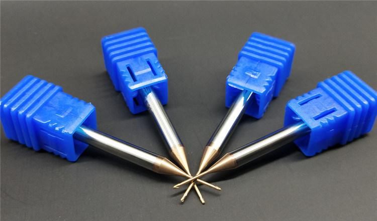 CNC Long Neck Endmills HRC55 Cutting Tools Spiral Bit Micro Carbide End Mills