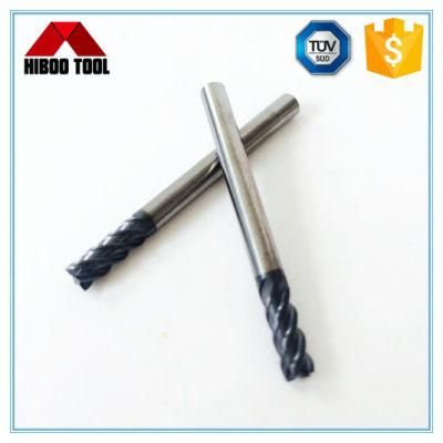 HRC45 Better Quality 4 Flutes Square End Mill Milling Cutter