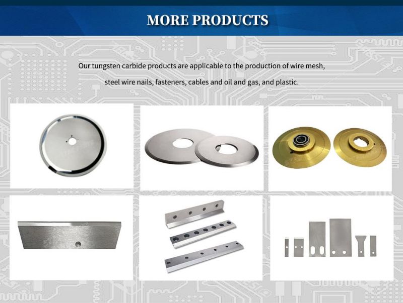 Tungsten Carbide V-Cut Knife for Cutting Fr4 Printed Circuit Board