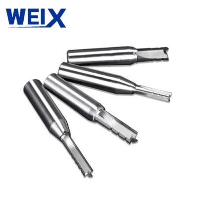 Weix 12.7/12 mm Shank Tct Three Flutes End Mill Roughing Drill Bit Wood Milling Cutter