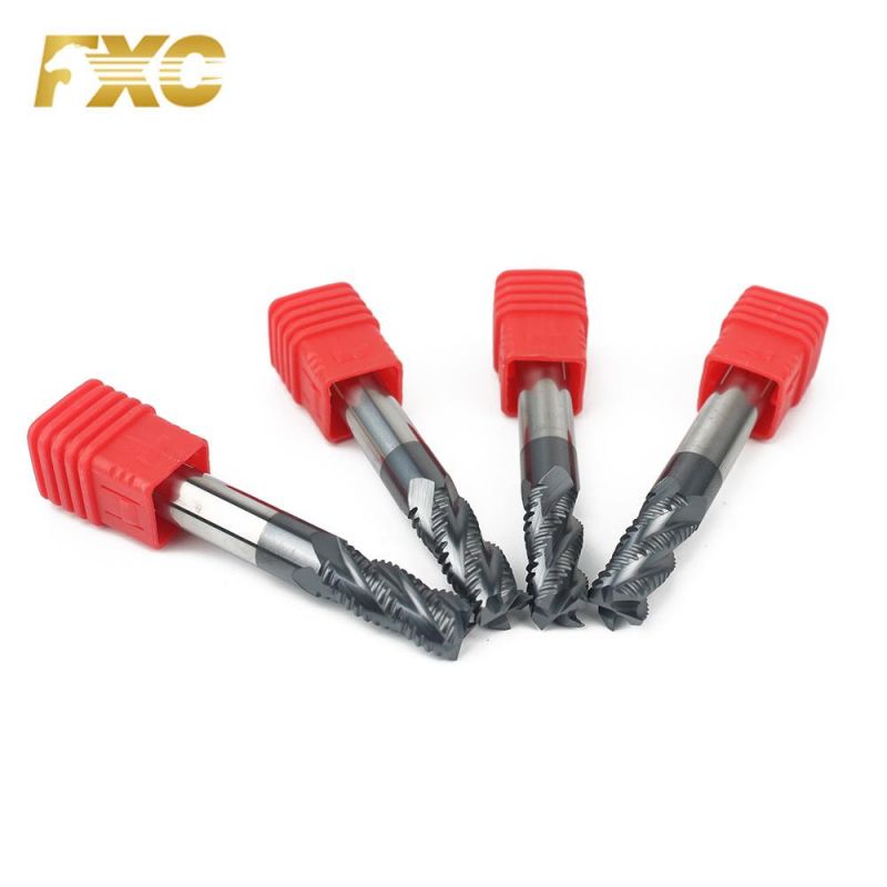4 Flutes Tungsten Carbide Roughing End Mill