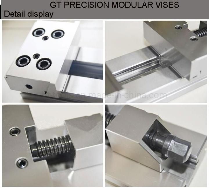 High Precision Modular Gt125 Gt150 Gt175 Gt200 Vise/ Vice CNC Milling Machining Vise