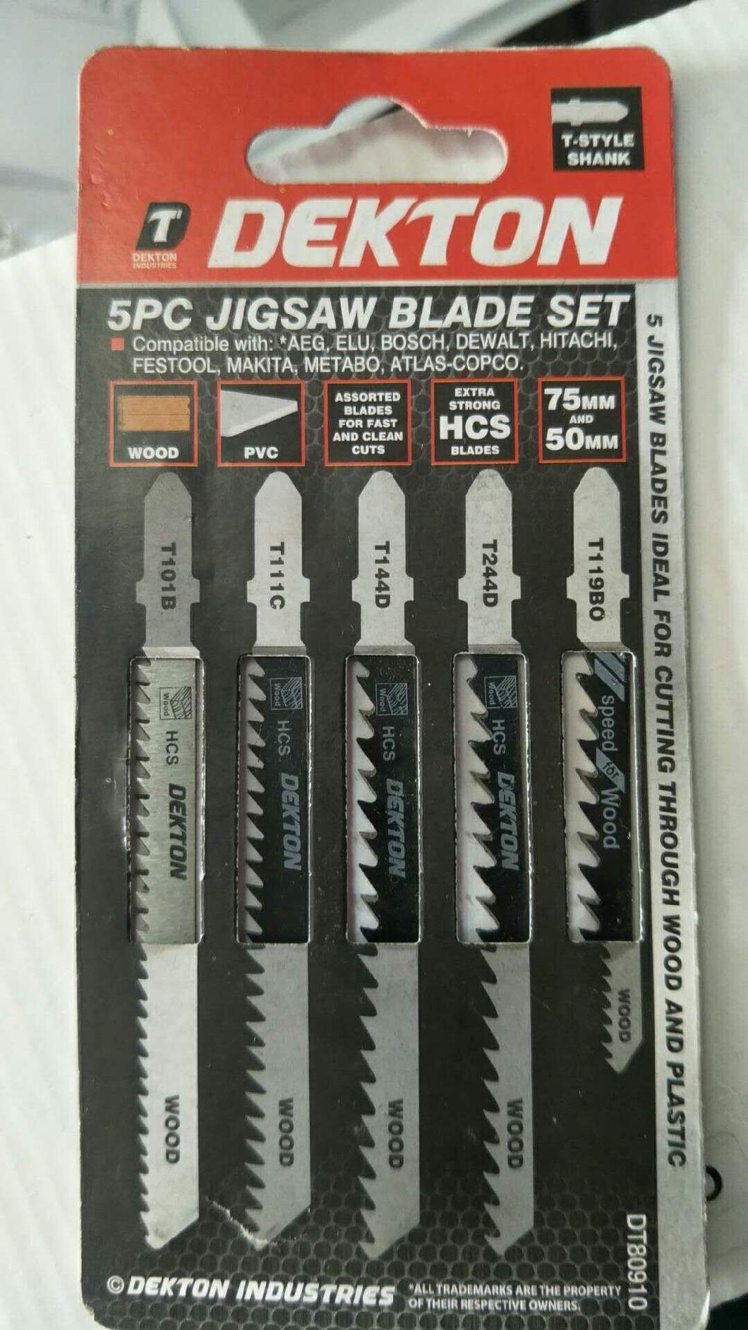 HSS Jig Saw Blade T-Shank Type for Metal Cutting.