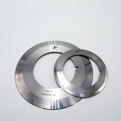 High Speed Steel CE Approved Shanggong Wooden Case Slitter Cutter Round Blade