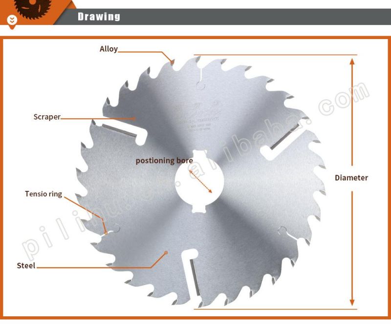 Hard Wood Cutting Saw Blade for Multi-Ripping Machine