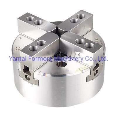 4 Jaw Hollow Hydraulic Lathe Chuck Through Hole Power Chuck for CNC Lathe