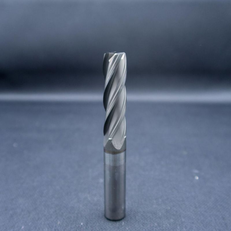 Multi-Flute Tungsten Carbide Flat/Ball/Bull Nose Diamond Coating End Mill