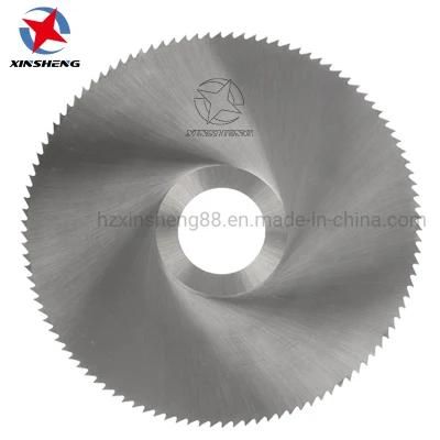 75X0.8X22X80t HSS Slitting Circular Saw Blade Metal Cutting Disc for Metal Steel Cutting