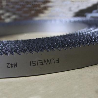&lt;Fuweisi&gt; Brand M42 M51 Bi-Metal Band Saw Blade 54X1.6mm for Cutting Steel Bar.