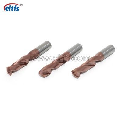 Tungsten Carbide Roughing 4 Flutes End Mill for Cutting Aluminum Groove