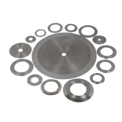 China Quality Supplier High-Speed Steel Circular Top Shear Blade in Packaging Industry