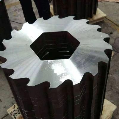 Sharp Plastic Bottles Plastic Film Cutting Blade Shredder Machine Blades Flake Granulator Tire Shredder Blade