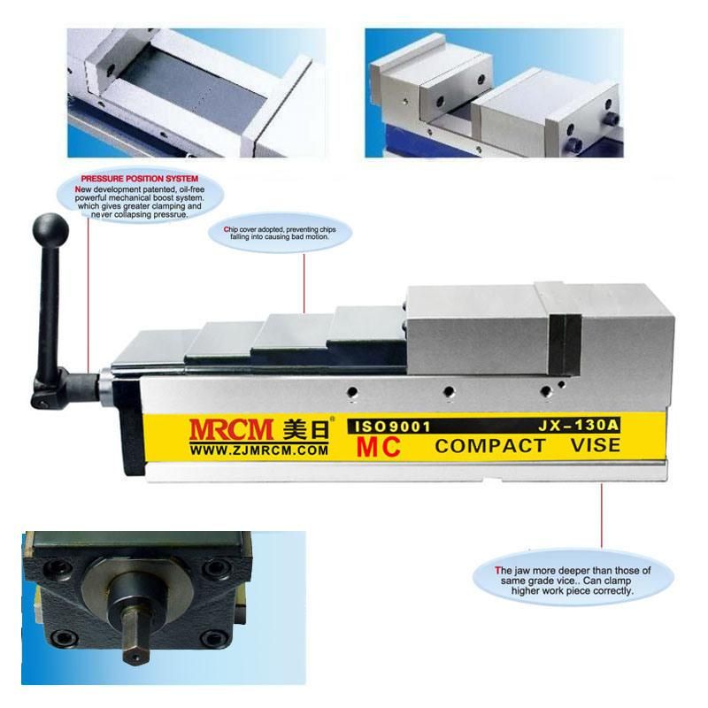 Precision Manual Modular Vise for Vice CNC Milling Machine Mr-Jx-130A