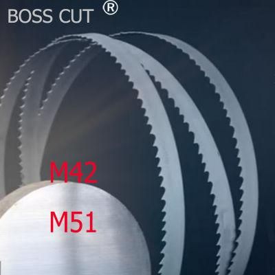 M51 bi-metal band saw blade for BOSS CUT
