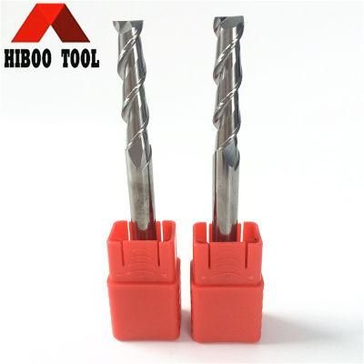 HRC55 Carbide End Mills for Aluminum with Helix 55