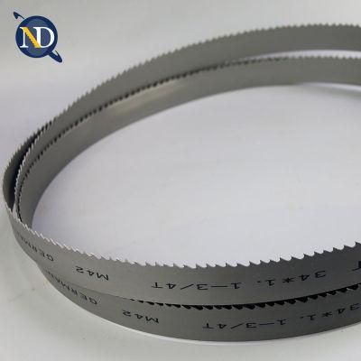 27*0.9*3/4 High Speed Steel Cutting M42 Band Saw Blade for Bandsaw Machine