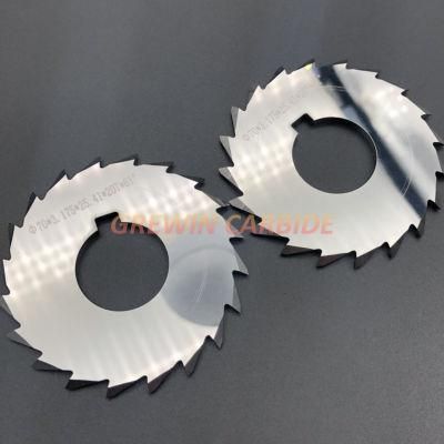 Gw Carbide Cutting Tool-High Quality Solid Carbide Circular Cutting Saw Blades for Printing Industry