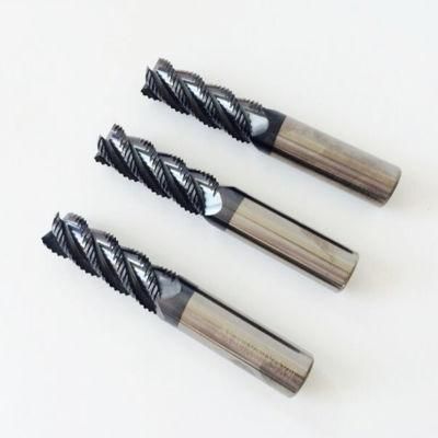 High Speed HRC48 Tungsten Carbide Roughing End Mill
